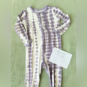 Kyte baby taro tie dye pajamas 18/24M